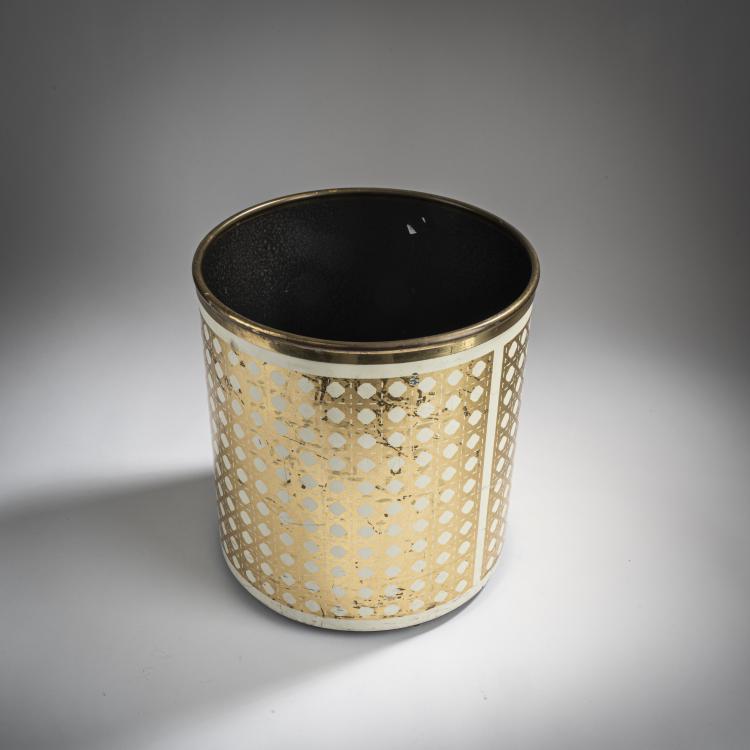 Bild 1 zu Objekt, Papierkorb 'Cannet&eacute;', 1960er Jahre, Piero Fornasetti, Fornasetti, Mailand, 155A 214