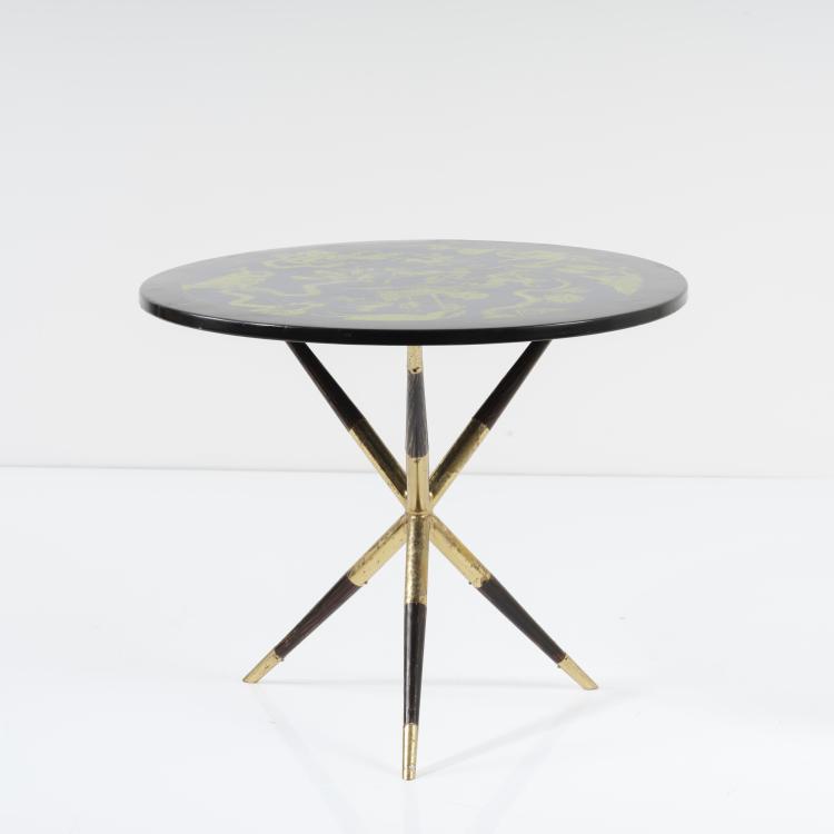 Bild 1 zu Objekt, 'Emisfero orientale' coffee table, 1950s, Piero Fornasetti, Fornasetti, Mailand, 155A 208