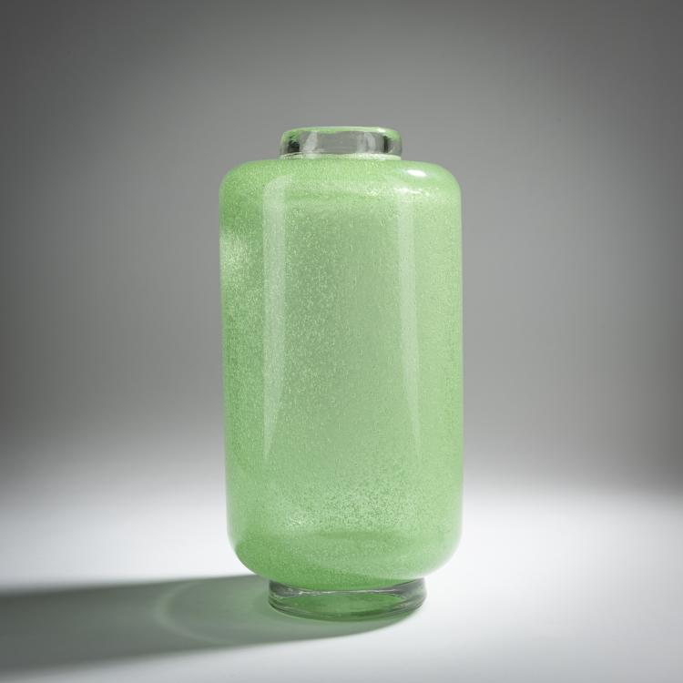 Bild 1 zu Objekt, 'A bollicine' vase, 1932/33, Carlo Scarpa, Venini & C., Murano, 155C 760