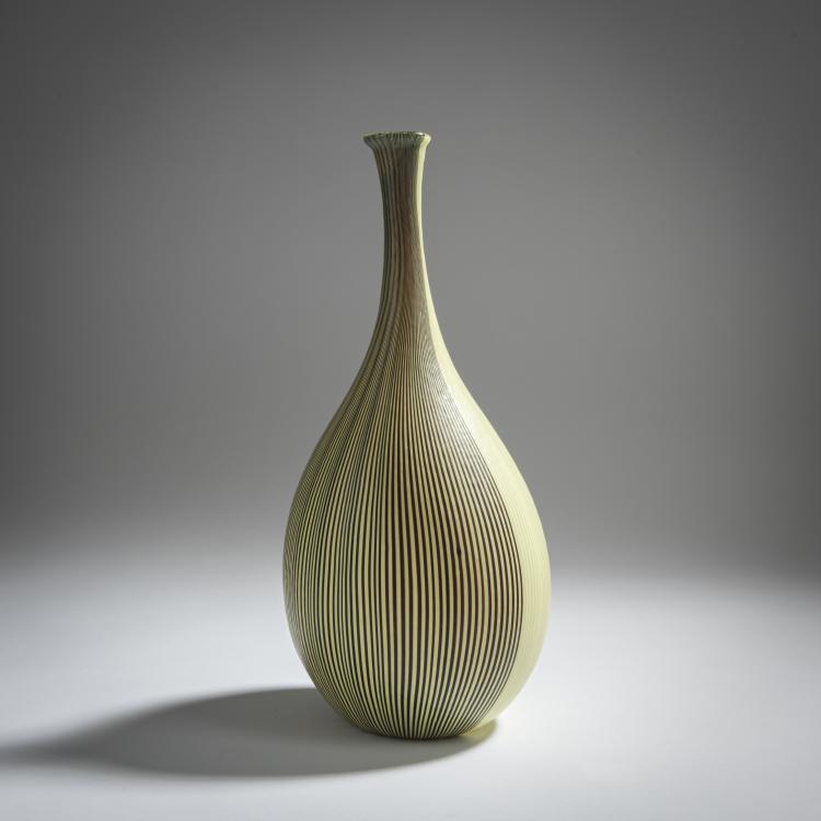 Bild 1 zu Objekt, 'Tessuto bicolore' vase, c. 1940, Carlo Scarpa, Venini & C., Murano, 155C 773