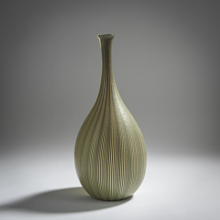 Bild 2 zu Objekt, 'Tessuto bicolore' vase, c. 1940, Carlo Scarpa, Venini & C., Murano, 155C 773