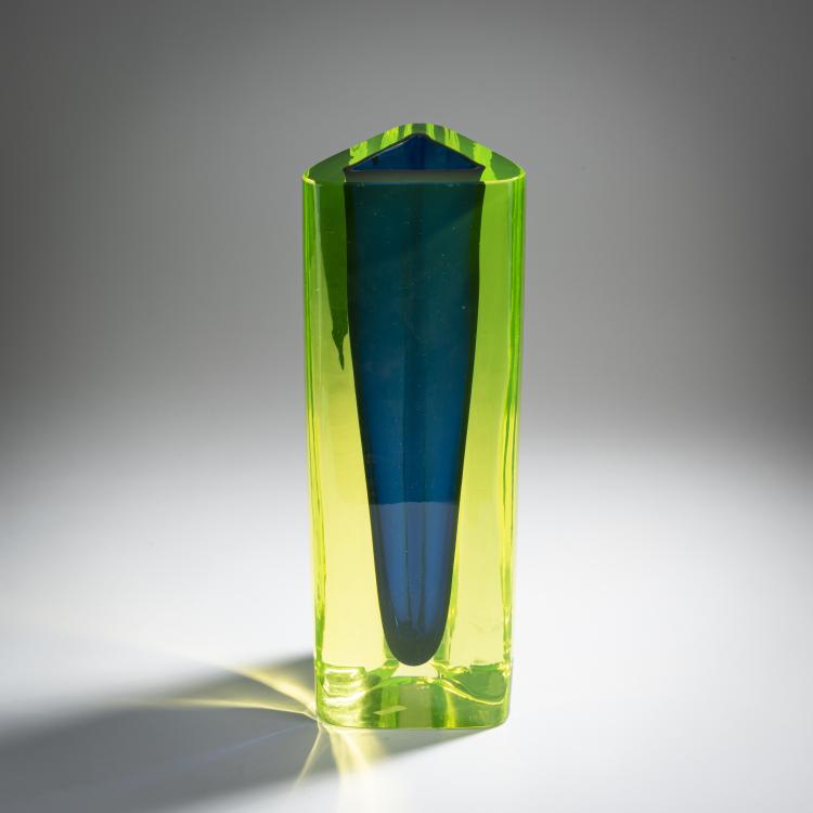 Bild 1 zu Objekt, 'Sommerso' vase, c. 1960, Cenedese, Gino, Murano, 155C 936