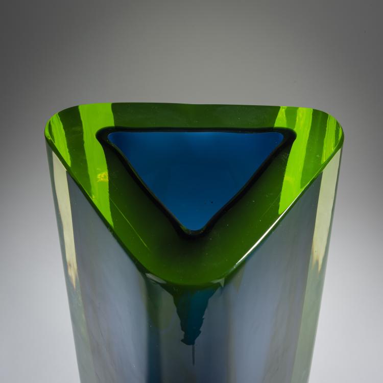 Bild 3 zu Objekt, 'Sommerso' vase, c. 1960, Cenedese, Gino, Murano, 155C 936
