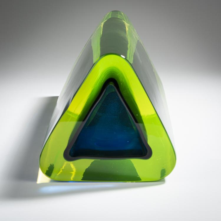 Bild 4 zu Objekt, 'Sommerso' vase, c. 1960, Cenedese, Gino, Murano, 155C 936