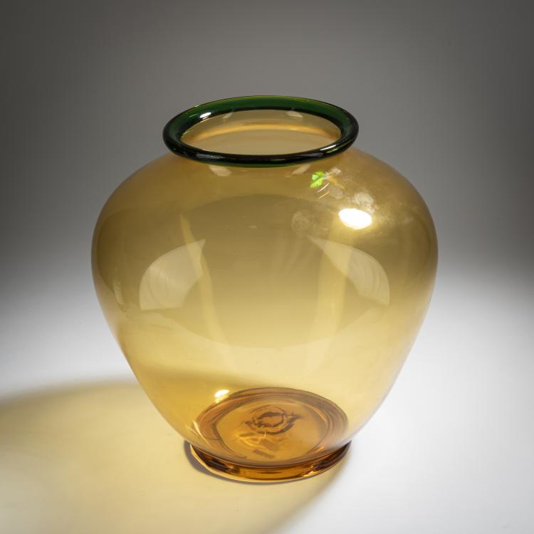 Bild 1 zu Objekt, Vase, c. 1925, Vittorio Zecchin, Cappellin, M.V.M., Murano, 155C 750
