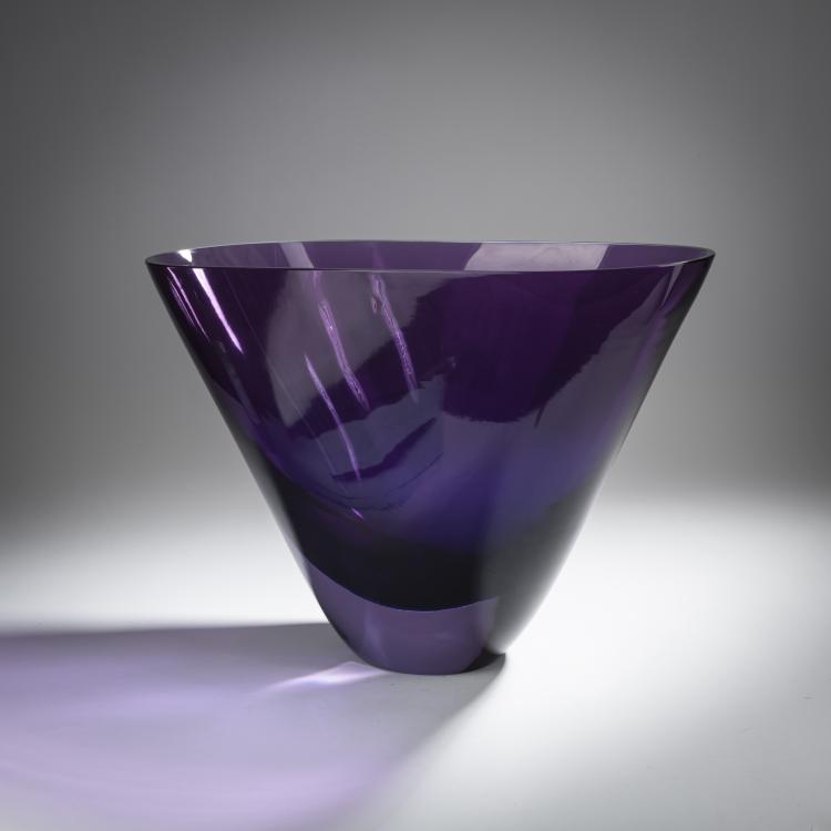 Bild 1 zu Objekt, 'Sommerso' vase, 1960, Flavio Poli, Seguso Vetri d'Arte, Murano, 155C 867