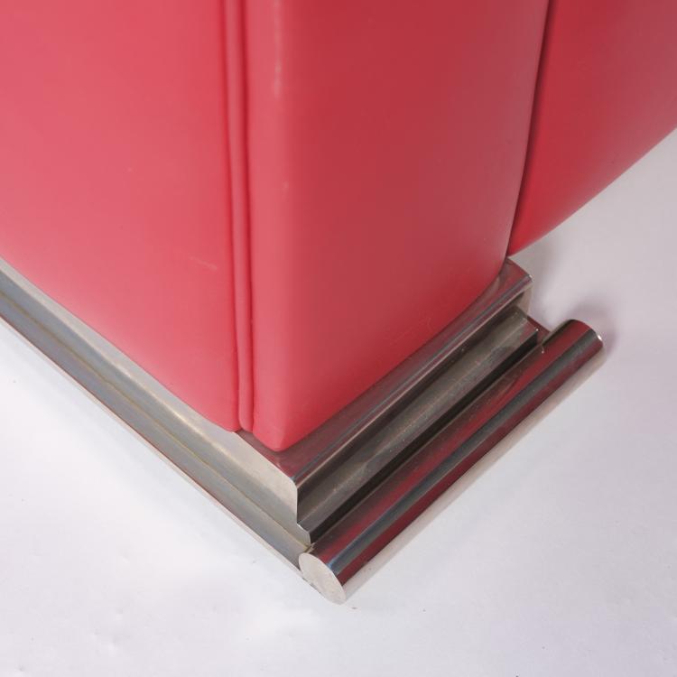 Bild 6 zu Objekt, 'Roter Sessel' mit Ottoman, 1931, Eckart Muthesius, Vereinigte Werkst&auml;tten, M&uuml;nchen, 155B 309