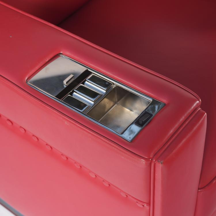 Bild 8 zu Objekt, 'Roter Sessel' mit Ottoman, 1931, Eckart Muthesius, Vereinigte Werkst&auml;tten, M&uuml;nchen, 155B 309