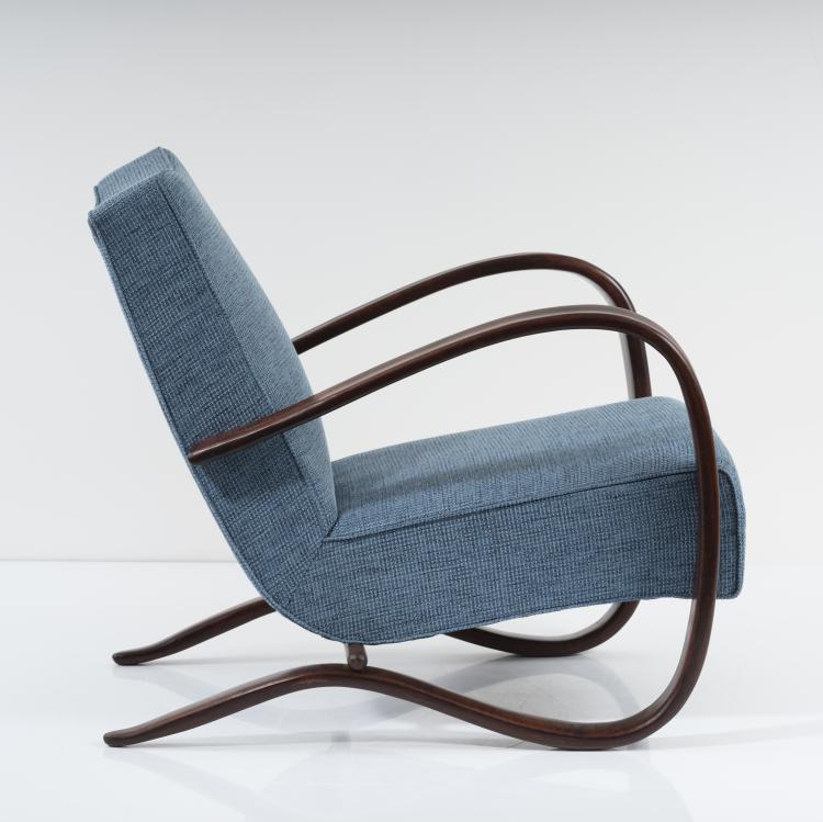 Bild 2 zu Objekt, Armlehnsessel 'H 269', 1930/40er Jahre, Jindřich Halabala, Thonet Mundus, Tschechoslowakei, 155B 283