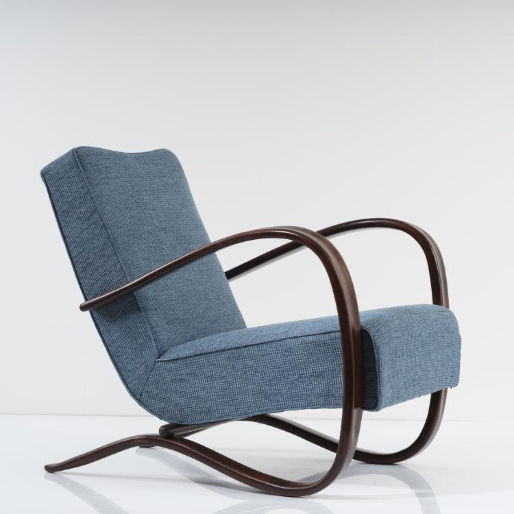Bild 3 zu Objekt, Armlehnsessel 'H 269', 1930/40er Jahre, Jindřich Halabala, Thonet Mundus, Tschechoslowakei, 155B 283
