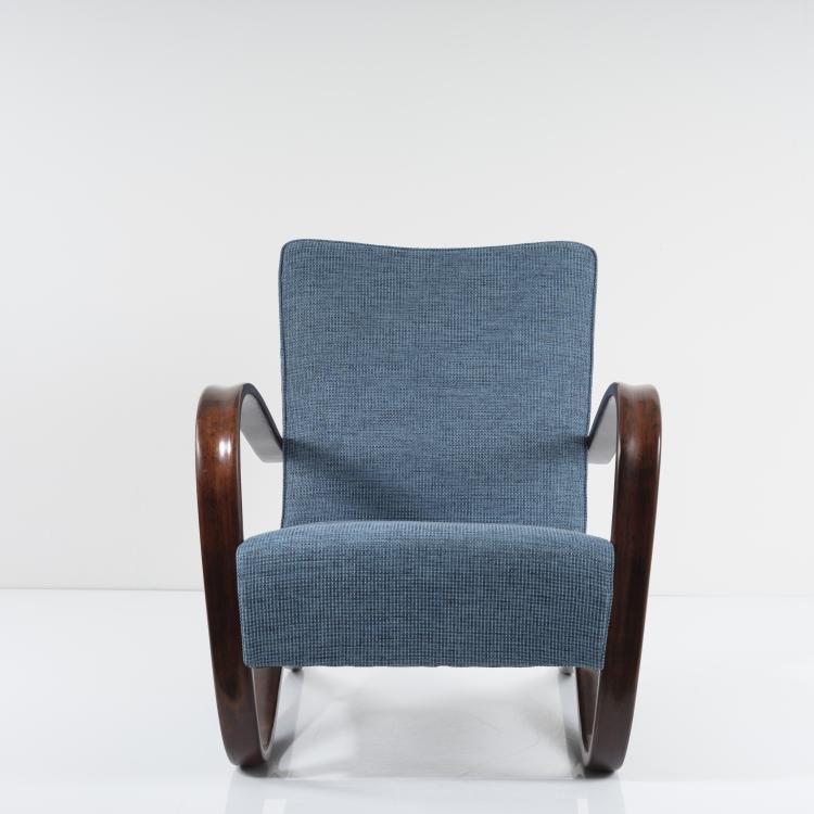 Bild 4 zu Objekt, Armlehnsessel 'H 269', 1930/40er Jahre, Jindřich Halabala, Thonet Mundus, Tschechoslowakei, 155B 283