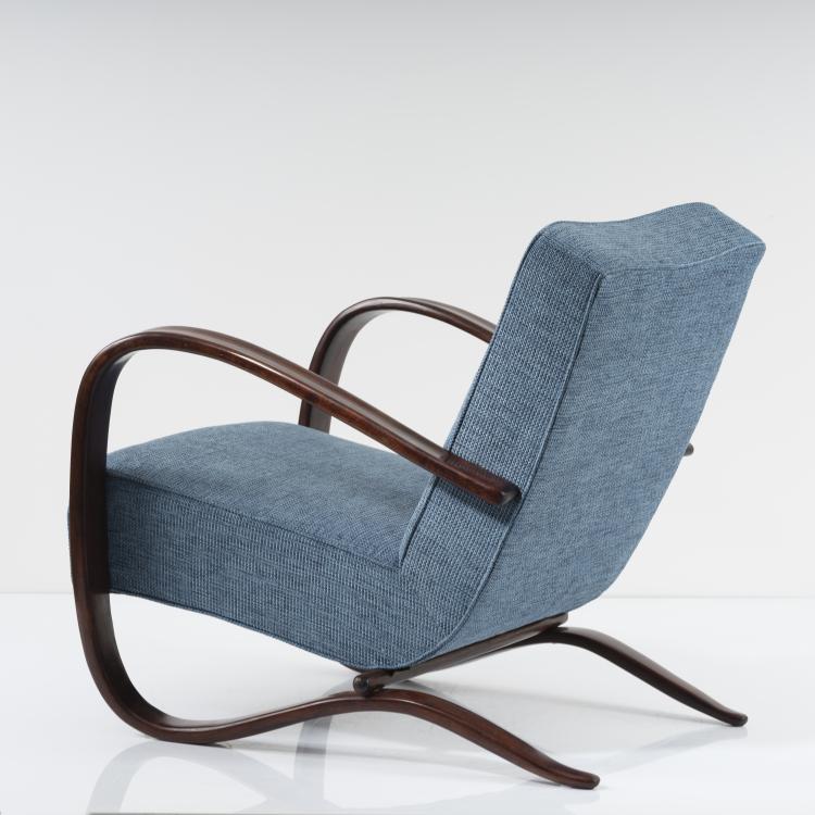 Bild 5 zu Objekt, Armlehnsessel 'H 269', 1930/40er Jahre, Jindřich Halabala, Thonet Mundus, Tschechoslowakei, 155B 283