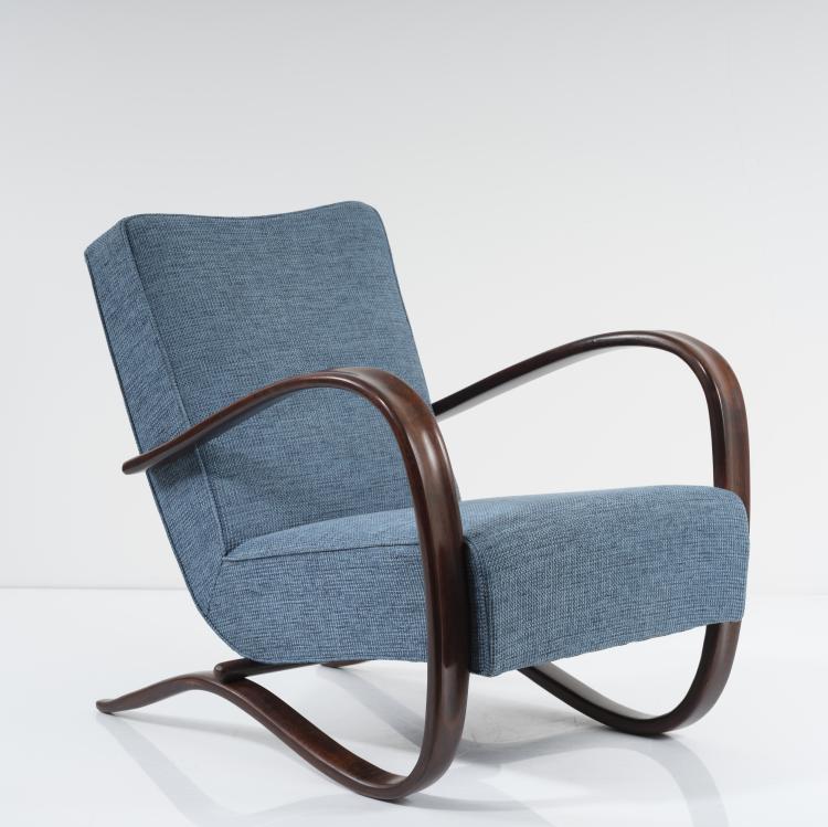 Bild 6 zu Objekt, Armlehnsessel 'H 269', 1930/40er Jahre, Jindřich Halabala, Thonet Mundus, Tschechoslowakei, 155B 283