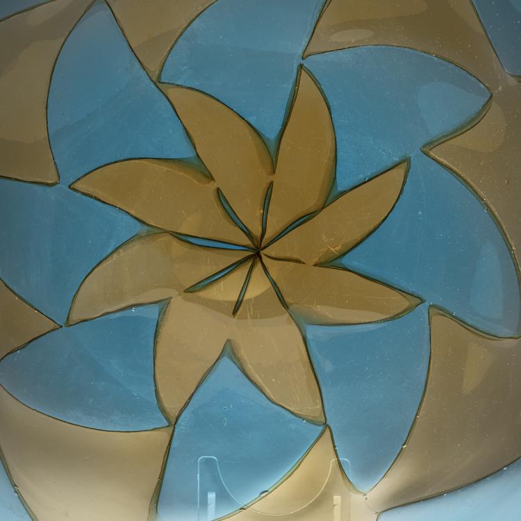 Bild 2 zu Objekt, 'Intarsio' plate, 1961-63, Ercole Barovier, Barovier & Toso, Murano, 155C 841