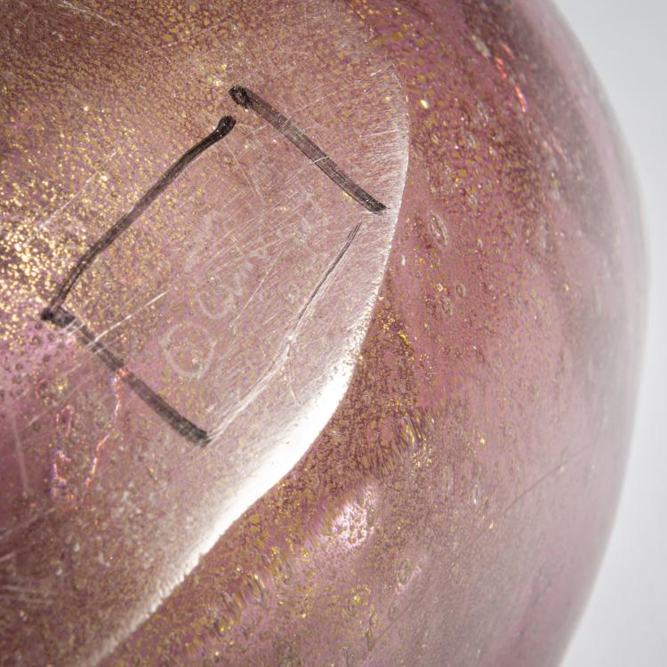 Bild 3 zu Objekt, Schale 'Sommerso a bollicine', um 1950, Archimede Seguso, Seguso, Archimede, Murano, 155C 876