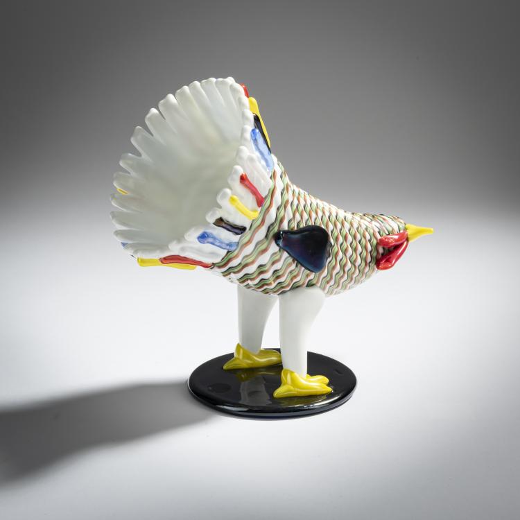 Bild 2 zu Objekt, Cock, 1953, Fulvio Bianconi, Venini & C., Murano, 155C 808