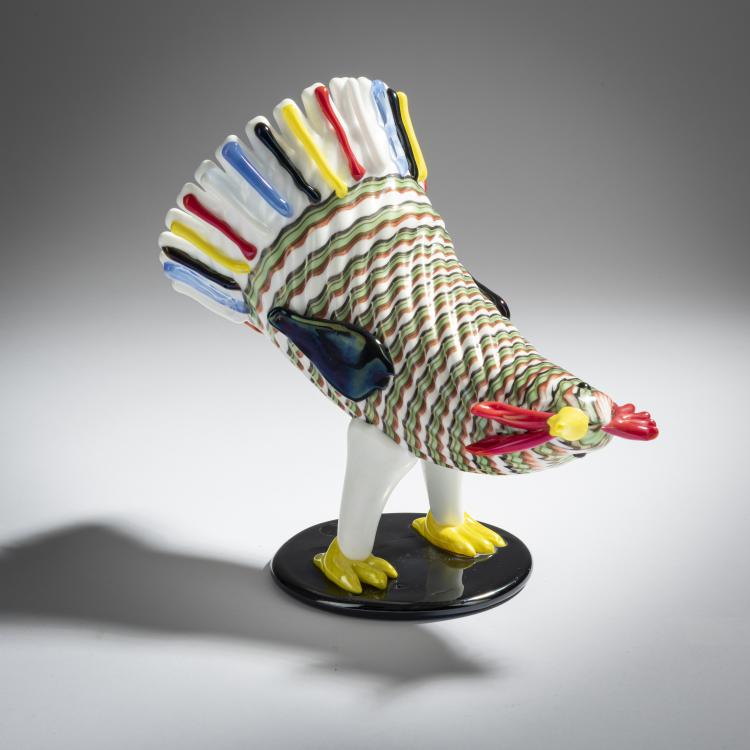 Bild 3 zu Objekt, Cock, 1953, Fulvio Bianconi, Venini & C., Murano, 155C 808
