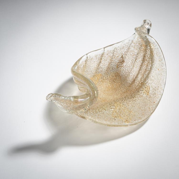 Bild 1 zu Objekt, 'Rugiadoso' bowl, 1940, Ercole Barovier, Barovier & Toso, Murano, 155C 820