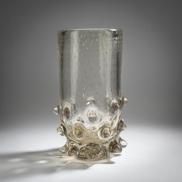 Hauptbild zu Objekt, Vase 'Mugnoni', 1938, Ercole Barovier, Barovier & Toso, Murano, 155C 818