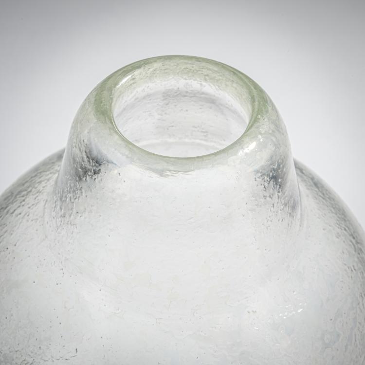 Bild 2 zu Objekt, Vase 'Cristallo corroso iris&egrave;', 1939, Flavio Poli, Seguso Vetri d'Arte, Murano, 155C 853