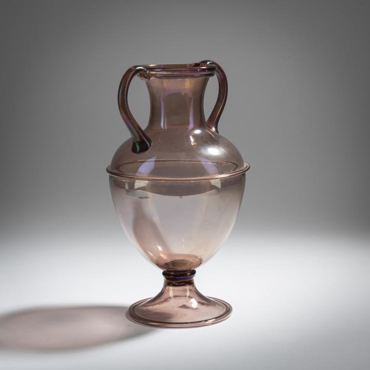 Bild 2 zu Objekt, Henkelvase, 1921-25, Vittorio Zecchin, Cappellin, M.V.M., Murano, 155C 751