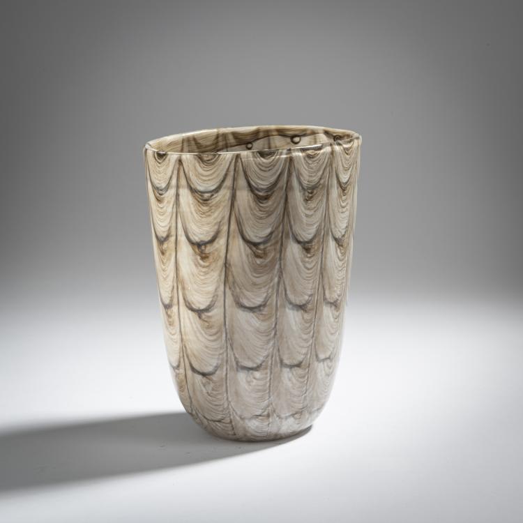 Hauptbild zu Objekt, Vase 'Neolitico', 1954, Ercole Barovier, Barovier & Toso, Murano, 155C 833