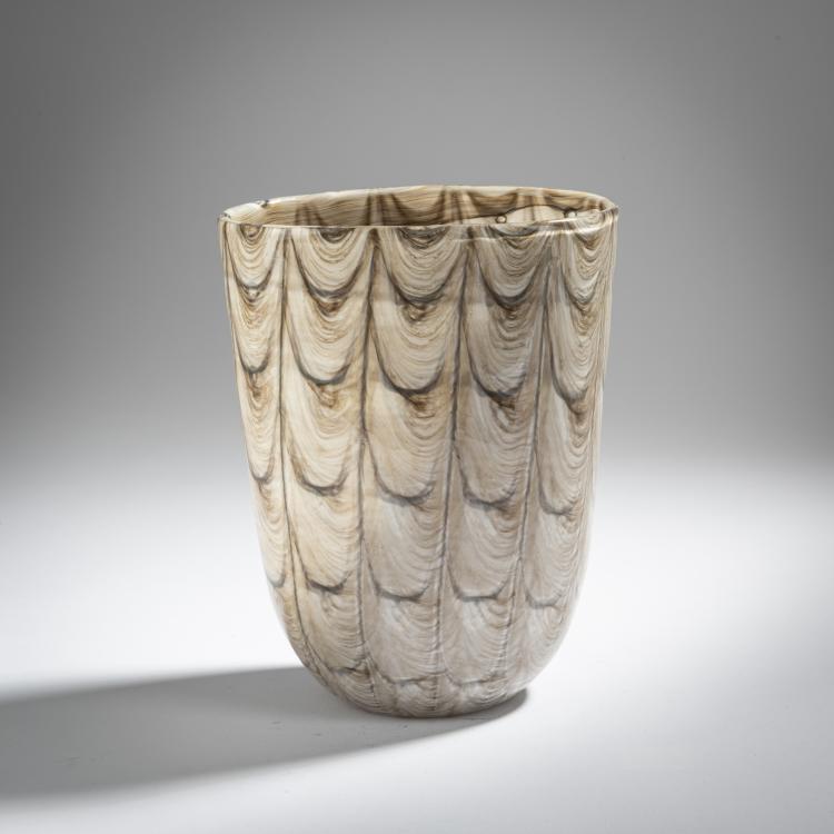 Bild 1 zu Objekt, Vase 'Neolitico', 1954, Ercole Barovier, Barovier & Toso, Murano, 155C 833