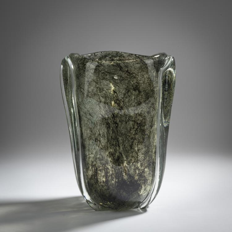 Bild 1 zu Objekt, Vase 'Crepuscolo', um 1940, Ercole Barovier, Barovier & Toso, Murano, 155C 822