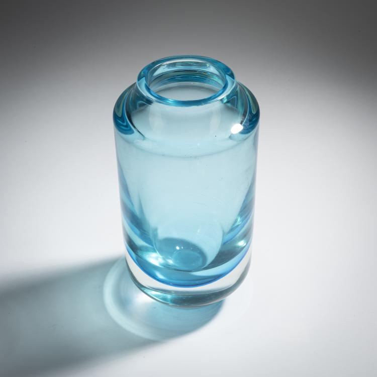 Bild 1 zu Objekt, 'Sommerso' vase, 1967, Mario Pinzoni, Seguso Vetri d'Arte, Murano, 155C 875