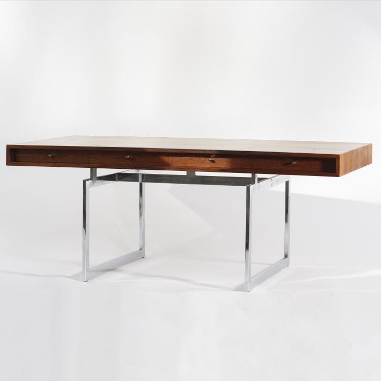 Bild 2 zu Objekt, Schreibtisch mit Aktenablage, um 1959, Bodil Kjaer, Pedersen, E. & Son, D&auml;nemark, 155B 483