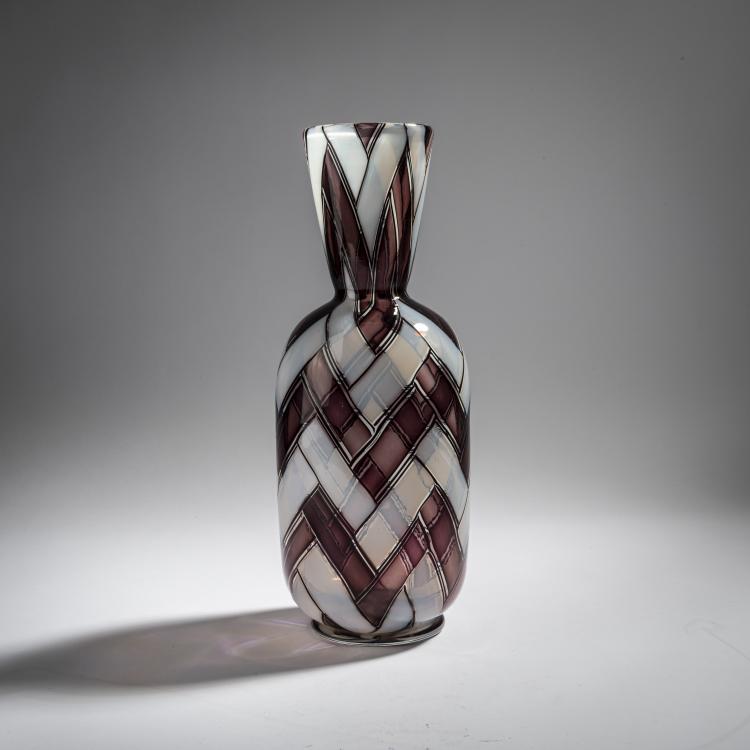 Bild 1 zu Objekt, 'A spina' vase, 1958, Ercole Barovier, Barovier & Toso, Murano, 155C 838