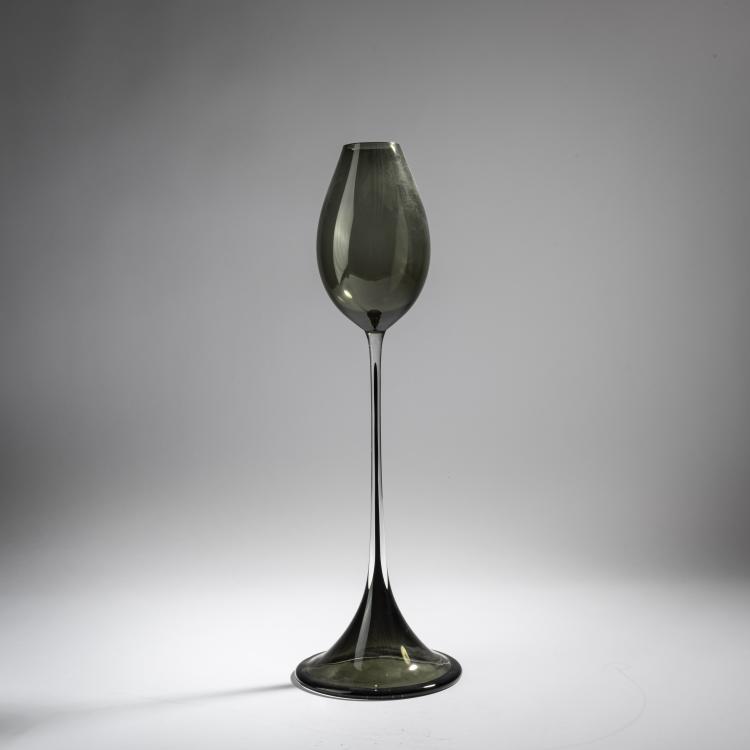 Hauptbild zu Objekt, Glass object 'Tulipan', 1957, Nils Landberg, Orrefors Glasbruk, 155B 340