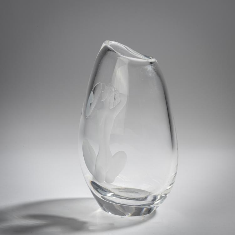 Bild 2 zu Objekt, Vase 'Vanity', 1958, Vicke Lindstrand, Kosta Glasbruk, 155B 347