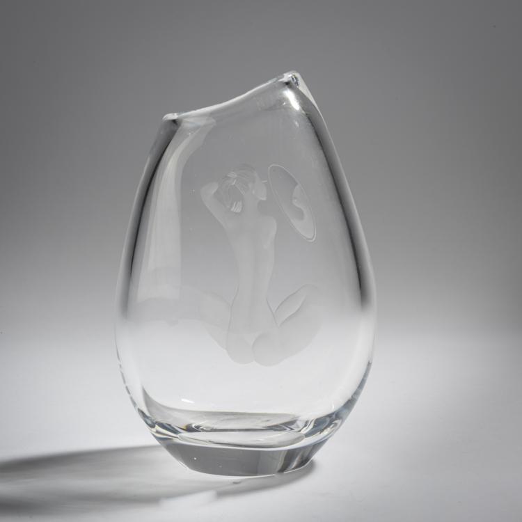 Bild 3 zu Objekt, Vase 'Vanity', 1958, Vicke Lindstrand, Kosta Glasbruk, 155B 347