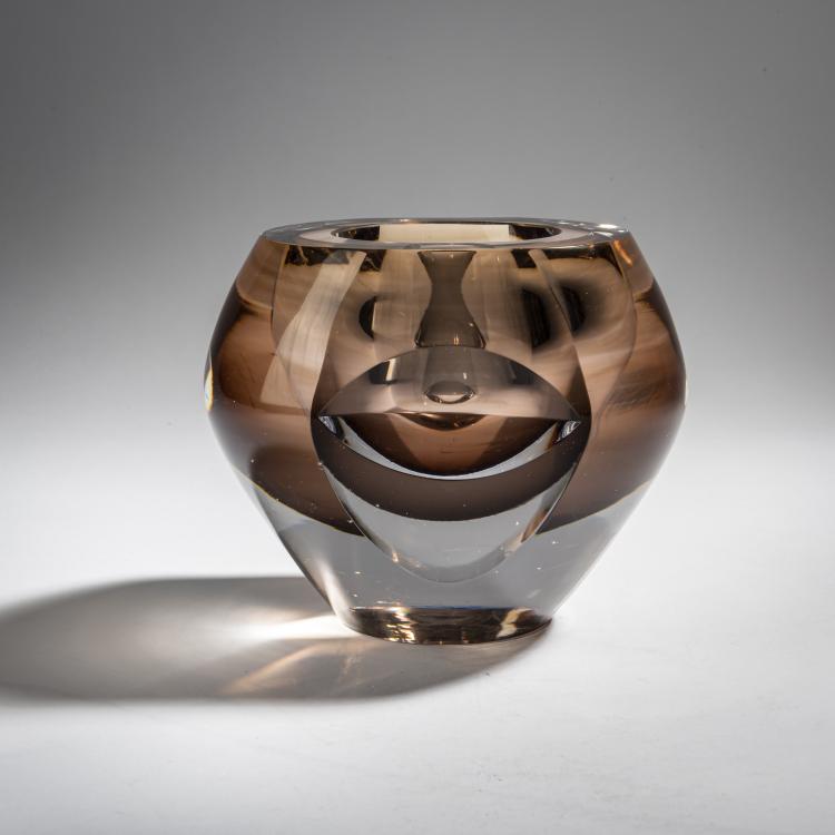 Hauptbild zu Objekt, Vase 'Ventana', 1960/61, Kosta Glasbruk, 155B 350