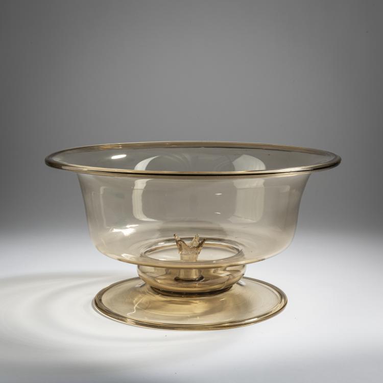 Hauptbild zu Objekt, Schale, um 1930, Napoleone Martinuzzi (nach), Murano, 155C 756
