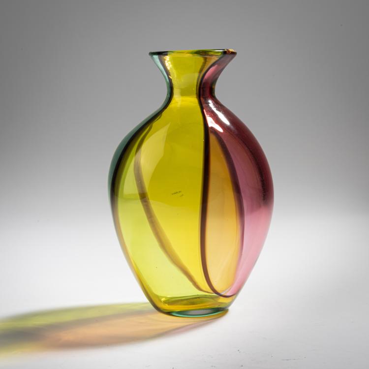 Hauptbild zu Objekt, Vase 'Carnevale', c. 1987, Archimede Seguso, Seguso, Archimede, Murano, 155C 888