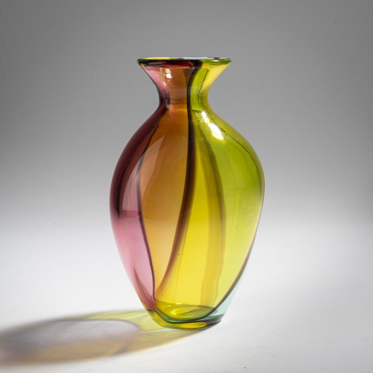 Bild 1 zu Objekt, Vase 'Carnevale', c. 1987, Archimede Seguso, Seguso, Archimede, Murano, 155C 888