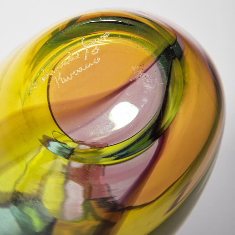 Bild 3 zu Objekt, Vase 'Carnevale', c. 1987, Archimede Seguso, Seguso, Archimede, Murano, 155C 888
