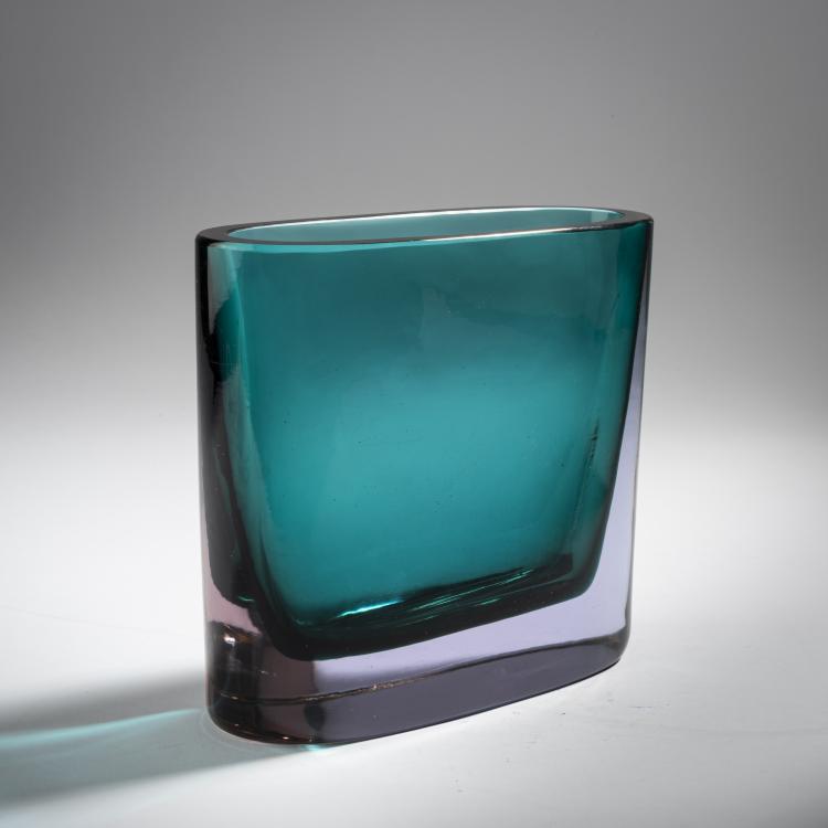 Bild 1 zu Objekt, Vase 'Sommerso', um 1960, Flavio Poli, Seguso Vetri d'Arte, Murano, 155C 868