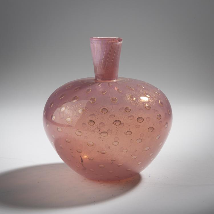 Bild 1 zu Objekt, 'A bolle' vase, c. 1950, Archimede Seguso, Seguso, Archimede, Murano, 155C 878