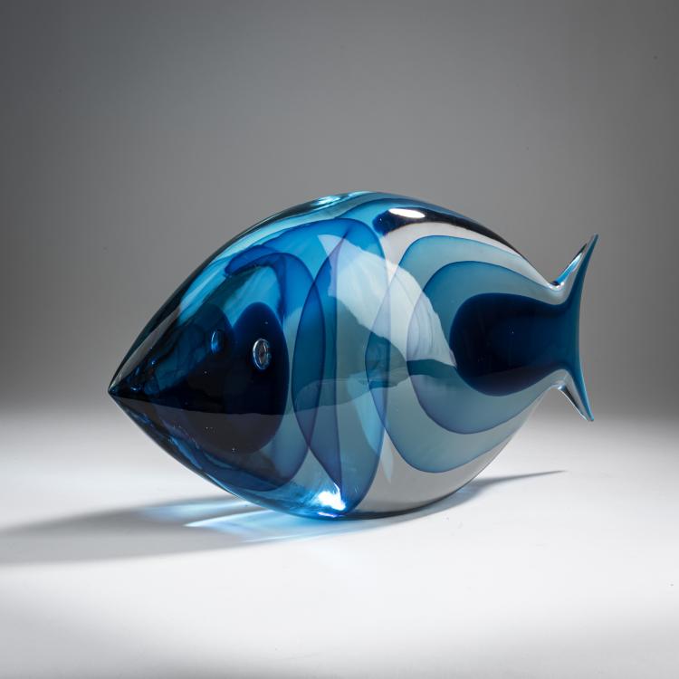 Bild 1 zu Objekt, Fish 'Sommerso', 1995, Stefano Toso, Don&agrave;, Romano, 155C 941