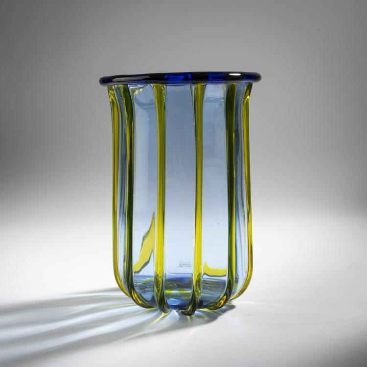 Hauptbild zu Objekt, Vase, c. 1990, Archimede Seguso, Seguso, Archimede, Murano, 155C 889