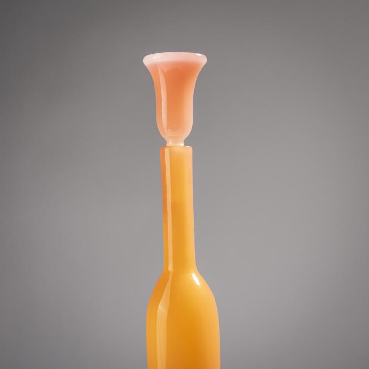 Bild 1 zu Objekt, Flasche mit Stopfen 'Alabastro', 1959, Archimede Seguso, Seguso, Archimede, Murano, 155C 887
