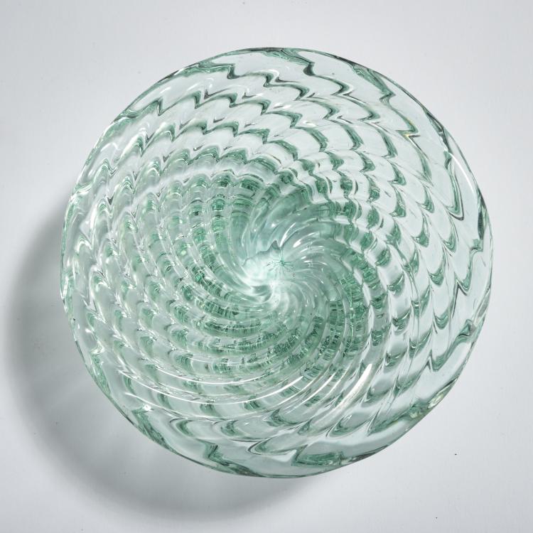 Bild 1 zu Objekt, 'Diamante' bowl, c. 1935, Paolo Venini, Venini & C., Murano, 155C 767