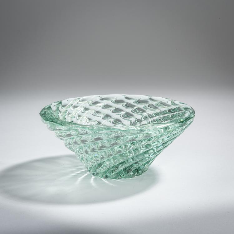 Bild 2 zu Objekt, 'Diamante' bowl, c. 1935, Paolo Venini, Venini & C., Murano, 155C 767