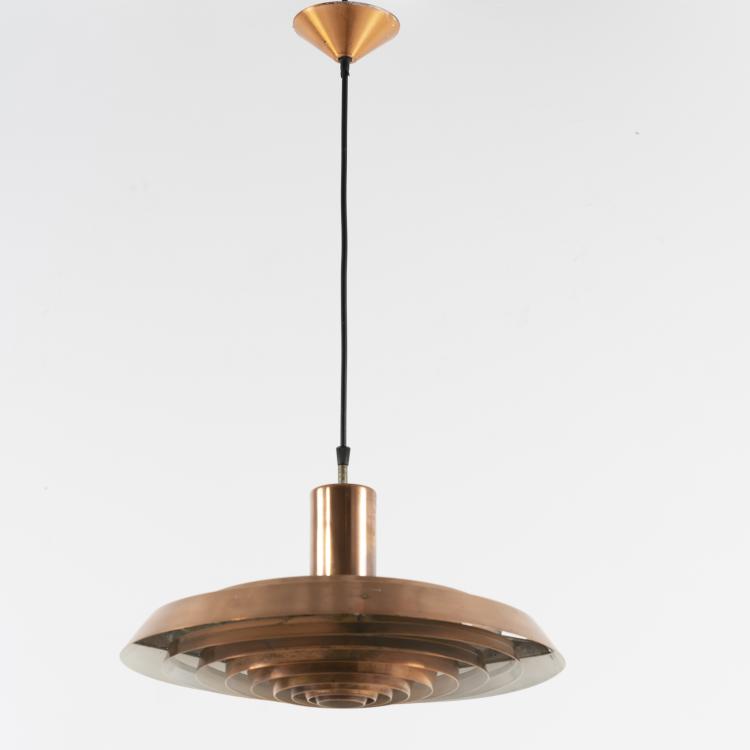 Bild 2 zu Objekt, Two 'Langelinie' pendant lights, 1957/58, Poul Henningsen, Poulsen Louis, Kopenhagen, 155B 468