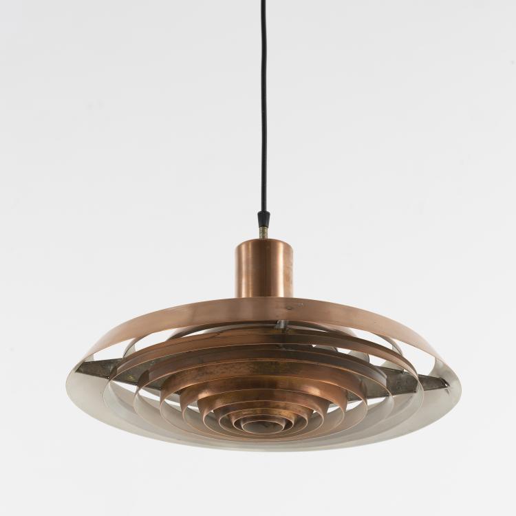Bild 3 zu Objekt, Two 'Langelinie' pendant lights, 1957/58, Poul Henningsen, Poulsen Louis, Kopenhagen, 155B 468