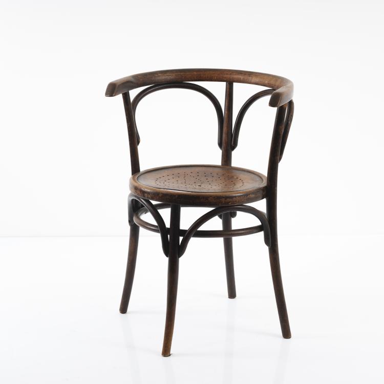 Bild 2 zu Objekt, Armlehnstuhl, um 1900, Thonet, Wien (im Stile von), 155B 249