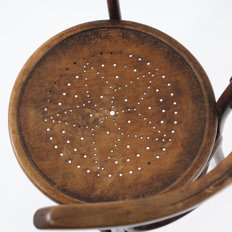 Bild 4 zu Objekt, Armlehnstuhl, um 1900, Thonet, Wien (im Stile von), 155B 249